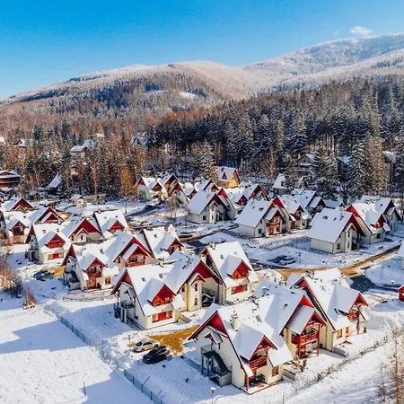 Wonder - Gorskie Z Kominkami, Bezplatnym Parkingiem I Placem Zabaw Na Terenie Kompleksu Daire