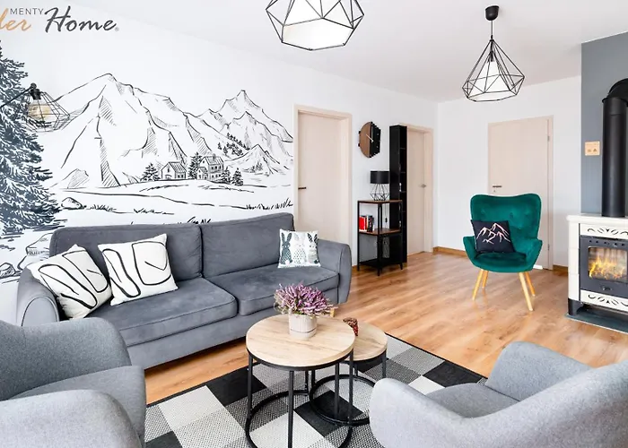 Wonder - Górskie Z Kominkami, Bezpłatnym Parkingiem I Placem Zabaw Na Terenie Kompleksu